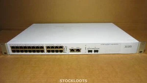 3com 3C17304A Switch 4200 28-Port 10/100 2X 1000 netzwerk 2 x GBIC + RACK EARS - Afbeelding 1 van 2