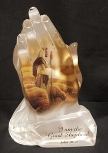 Bradford Exchange 2008 Praying Hands "I Am The Good Shepherd" by Greg Olsen - Picture 1 of 5