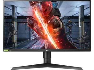 LG UltraGear 27" Gaming Monitor 27GL83A-B QHD 2560 x 1440 (2K) 144 Hz 1ms HDMI, - Picture 1 of 12