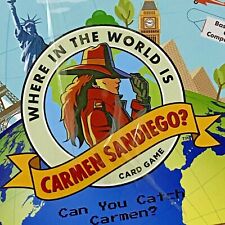 Pressman Where in the World Is Carmen Sandiego Game