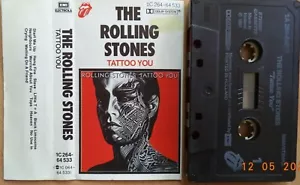 The Rolling Stones – Tattoo You EUROPEAN CASS TAPE 1981 - Picture 1 of 3