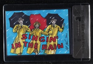 2007 Breygent Classic Vintage Movie Posters 1/1 Gene Kelly Debbie Reynolds 3c7