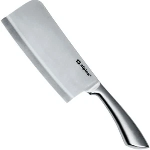 Wiegemesser Messer Hackmesser Hackbeil Küchenbeil Edelstahl für Knochen 18cm - Bild 1 von 1