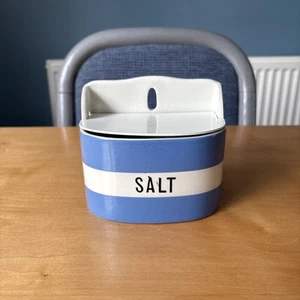 T G Green Cornishware SALT Box Green Shield  - Picture 1 of 12