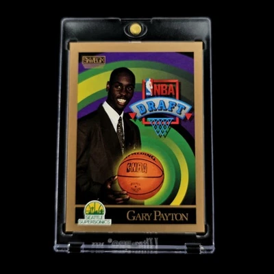 Vintage Gary Payton Rookie Card RC The Glove 1990-91 NBA Skybox NBA Draft - #365 — 第 1/2 张图片