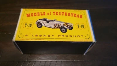 Matchbox Car Y-10 Models of Yesteryear 1928 Mercedes 36 / 220 w/ Box by Lesney - Image 1 of 4