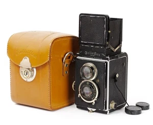 Rolleiflex Standard Type K1 612 Early con estuche Carl Zeiss Jena Tessar 3,8/7,5 cm - Imagen 1 de 12