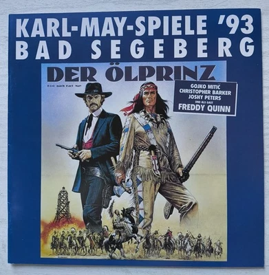 Programm Karl-May-Spiele 1993 Bad Segeberg (Gojko Mitic) - Bild 1 von 4