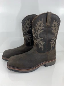 Ariat Waterproof Composite Toe Boots ASTM F2413-11 Mens 13 D Brown - Picture 1 of 15