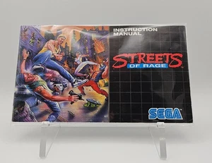 Streets Of Rage Manual Only - Sega Mega drive - Megadrive - Picture 1 of 2