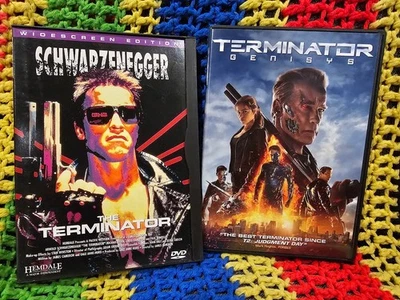Terminator DVD Double Feature * Original & Genisys * ARNOLD SCHWARZENEGGER - Image 1 of 2