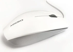 CHERRY Gentix Silent Mouse MC2100 White / Silver - Picture 1 of 4