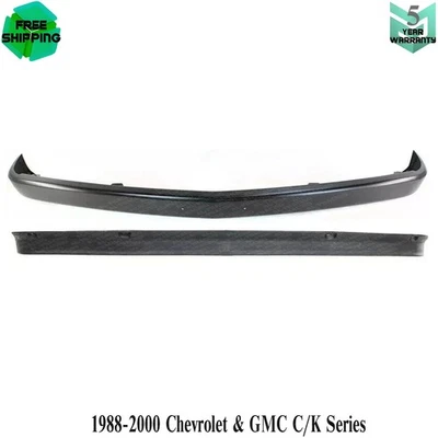 New Front Bumper Primed + Lower Valance For 1988-2000 Chevrolet & GMC C/K Series - Изображение 1 из 4