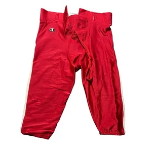 Pantalones de fútbol Champion rojos talla grande - Imagen 1 de 4