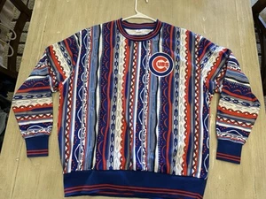 Rare Pat Hughes Sweater Shirt Chicago Cubs Size XL Giveaway 4/6/24 No Bag - Picture 1 of 4