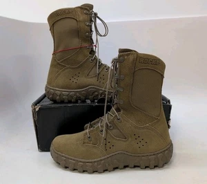 Rocky Boots S2V Predator 8 Inch Water-Resistant Tactical Shoes 8.5 Brown (81041) - Picture 1 of 12