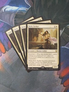 Relic Seeker x 4 | 7% Off 2+ | Commander Legends | NM | MTG - Picture 1 of 1