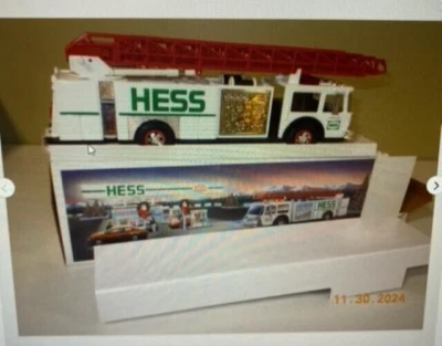 1989 Hess игрушка пожарной машины банка огни и звук новый в коробке - Изображение 1 из 2