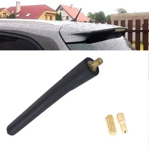 Universal 4" inches Car Truck Antenna Aerial Black Radio FM bullet Short Antena- - Picture 1 of 8