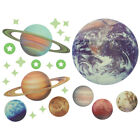 2 Sheets 3D Luminous Planet Wall Decals - Galaxy Themed Room Decor-RO