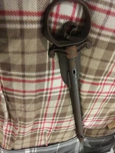 Antique Nellis Cast Iron Hay Bale Spear Harpoon Family Crest Working Trigger - Picture 1 of 9