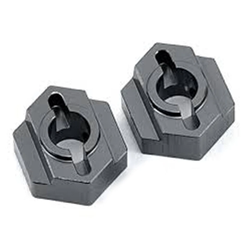 STRC STC91441GM Aluminum Rear Hex Adapter (2Pcs) Gun Metal : AE B5 / B5M - Image 1 of 1