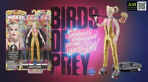 Noble Collection Bendyfigs DC Comics - Harley Quinn Figure - Birds of Prey - New - Picture 1 of 6