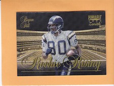 1997 ZENITH #18 BRIAN STILL ROOKIE RISING LOS ANGELES CHARGERS VERY GOOD