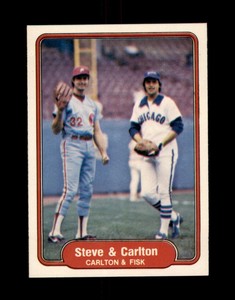 1982 Fleer #632 Steve Carlton Carlton Fisk NM or Better