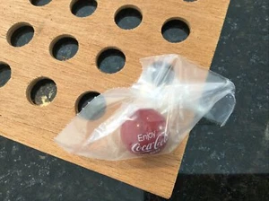 | Vintage | Coca-Cola | RUBY RED | Glass Marble | 1993 - Picture 1 of 4