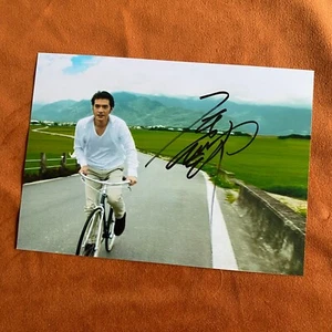 Takeshi Kaneshiro Autographed Signed Photo Picture 5*7 J-POP Collection 2024A - Picture 1 of 1