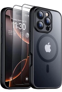 SPIDERCASE Magnetic for iPhone 16 Pro Max Case, Translucent Matte - Photo 1 sur 4