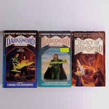 3 X Darksword Books - Margaret Weis & Tracy Hickman - Pb Fantasy Books