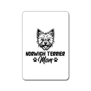 Norwich Terrier - Perro mamá - Imán - Imagen 1 de 2