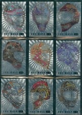 2006-07 BETWEEN THE PIPES MASK IV GREEN & SILVER/100 NHL HOCKEY CARD SEE LIST