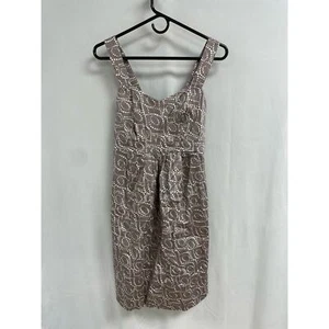 MOTHERHOOD MATERNITY Sleeveless Sundress in Grey Polka Dot Small Empire Waist - Picture 1 of 7