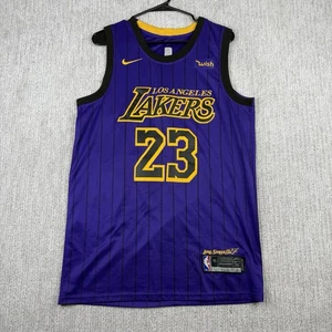 LeBron James Jersey Nike Wish Los Angeles LA Lakers #23 Mens Size 48 - Picture 1 of 7