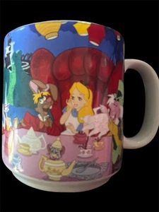 Disney's Alice In Wonderland Movie Mug - Mad Hatter Tea Party, Queen of Hearts - Picture 1 of 5