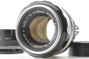Ai Converted [MINT w/Hood Cap] Nikon NIKKOR S Auto 50mm F1.4 Lens From JAPAN - Picture 1 of 9