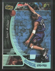 Tracy McGrady 1998-99 Upper Deck Ionix #R55 recíproco/750 Toronto Raptors - Imagen 1 de 2