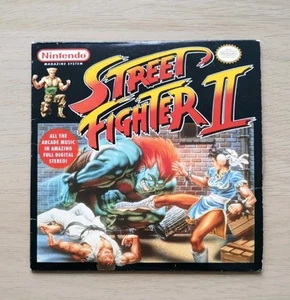 Street Fighter II (2) Arcade Music OST Soundtrack CD Official Nintendo Magazine - Picture 1 of 3