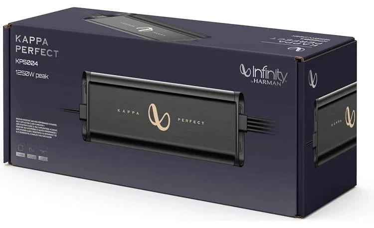 Infinity Kappa KP5004 4-Channel Motorcycle Amplifier Marine Amp