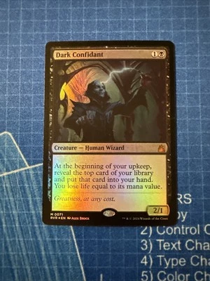 Dark Confidant Ravnica Remastered Foil - Image 1 of 2