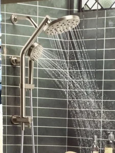 KOHLER HYDRORAIL 3-IN-1 MULTIFUNCTION SHOWER SYSTEM R38001-G-BN BRUSHED NICKEL - Picture 1 of 10