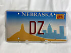 DZ Vintage Vanity License Plate Nebraska Personalized Auto Man-Cave Décor