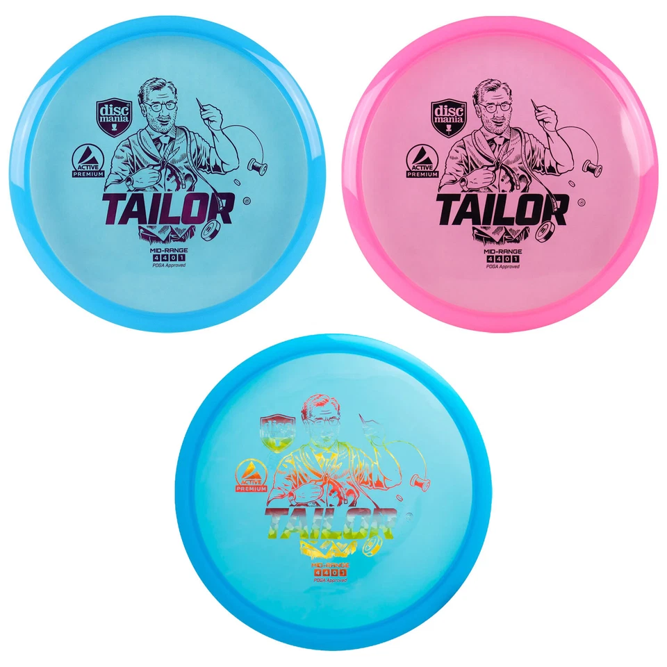 Discmania Disc Golf Active Premium Tailor Midrange Disc 4/4/0/1 - Choose Exact - Image 1 of 1