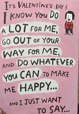 Funny, Happy Valentine’s Day, Im worth it, RPG, Greeting Card - Image 1 of 3