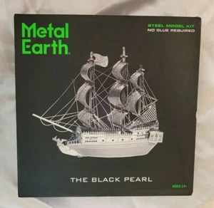 Fascinaciones Metal Tierra Nave La Perla Negra 3D Corte Láser Acero Modelo Kit - Nuevo de Lote Antiguo - Imagen 1 de 2