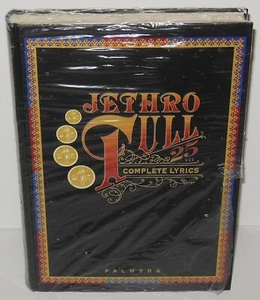 NEW: Jethro Tull 25 ...Complete Lyrics HC ... Factory sealed Book - Imagen 1 de 5