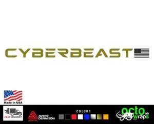 Fit TESLA cybertruck back decal sticker parts accessories hot wheels toy tire - Picture 1 of 11